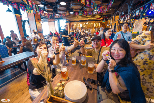 Experience Sun Kraftbeer: Authentic German craft beer amidst the mountains of Ba Na