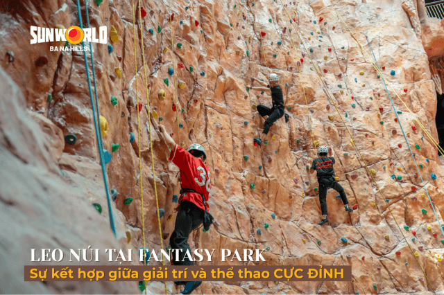 Leo núi trong nhà tại Bà Nà Hills – Chinh phục thử thách, thỏa mãn đam mê mạo hiểm!