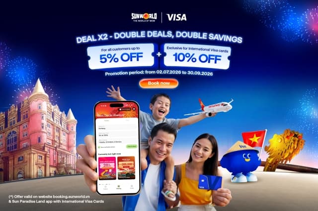 Visa Promotion update for Sun World ticket purchases effective July 2, 2026
