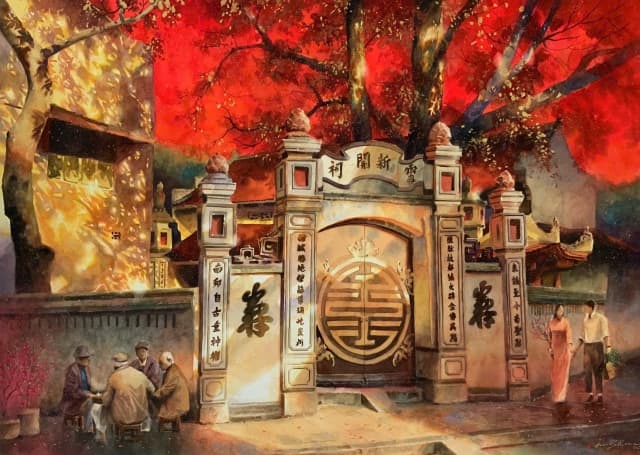 Triển lãm tranh “Về Ngộ” tại Sun World Ba Den Mountain - Chùa Thái Cam