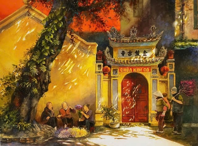 Triển lãm tranh “Về Ngộ” tại Sun World Ba Den Mountain - Chùa Kim Cổ