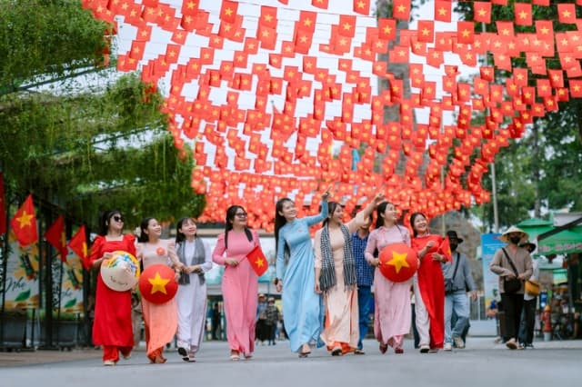 A Journey Through Southern Vietnam During National Day
