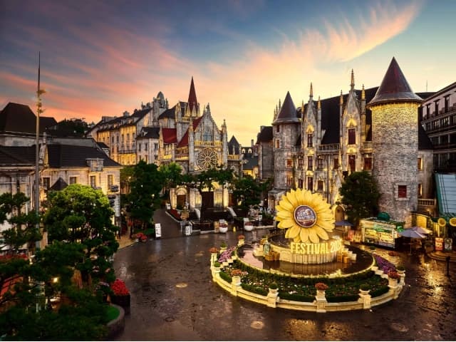 Chạm QR tại sân bay Đà Nẵng, rinh ngay ưu đãi Bà Nà Hills