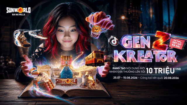 Thể lệ chương trình Gen Z Kreator: Say hello, get go Bà Nà