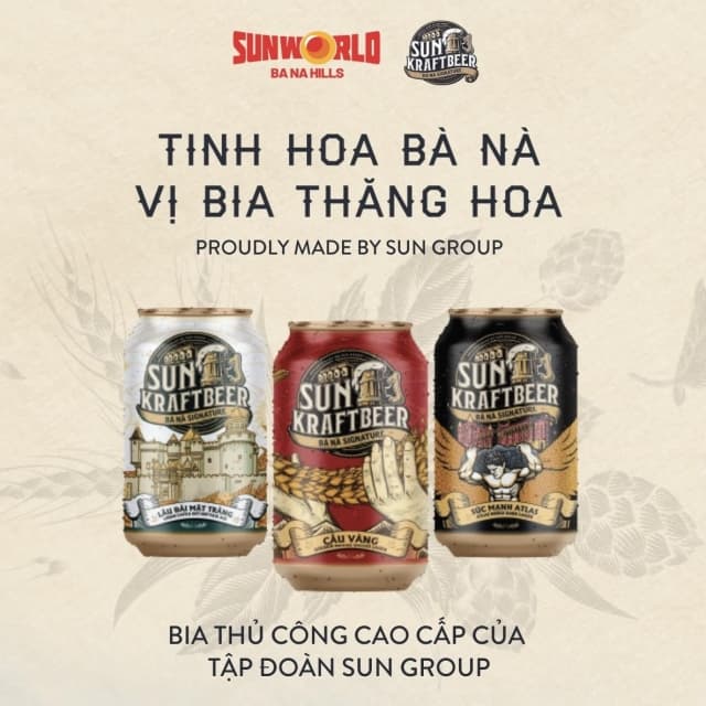 Thưởng thức bia thủ công chuẩn Đức tại Sun KraftBeer Ba Na Hills