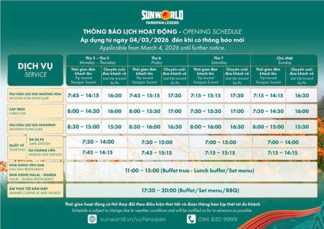 THÔNG BÁO: Cáp treo Fansipan chính thức hoạt động trở lại từ ngày 28/9