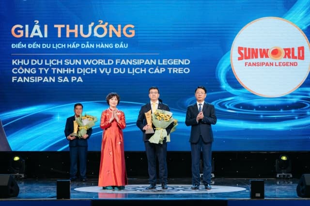 Sun World Fansipan Legend được vinh danh "Điểm đến du lịch hấp dẫn hàng đầu" tại VITA Awards 2026