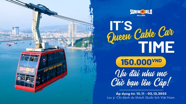 Đi cáp treo ngắm Vịnh Hạ Long đẹp mê mẩn mùa đông chỉ 150.000 đồng