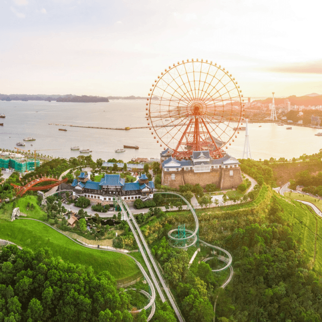 Chiêm ngưỡng toàn cảnh Hạ Long với vòng quay mặt trời Quảng Ninh