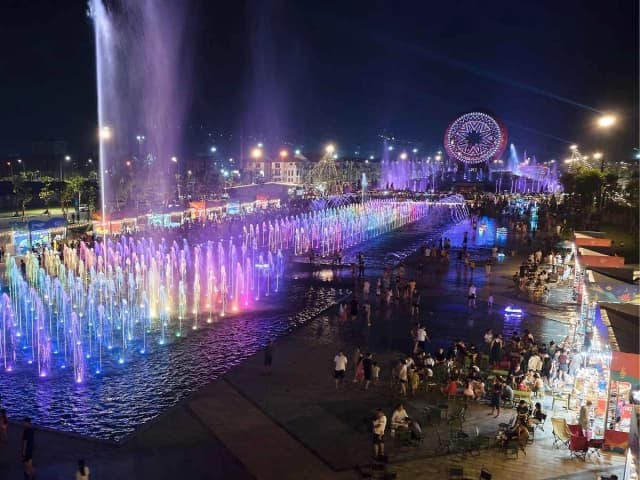 Xem nhạc nước Sun Urban City ở đâu đẹp nhất?
