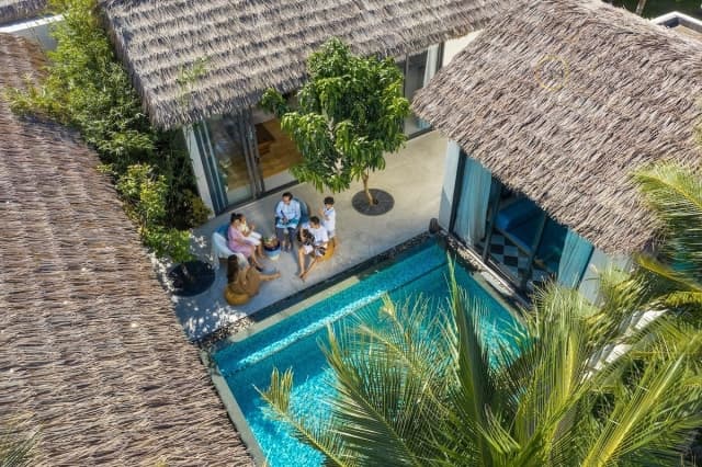 Trải nghiệm ở khách sạn có hồ bơi riêng tại Nam đảo