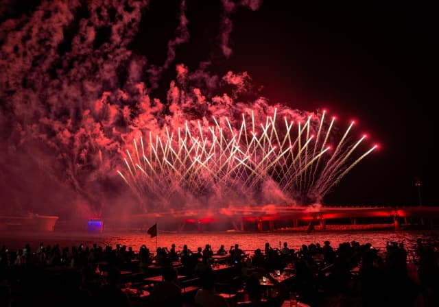 Flags and fireworks light up Phu Quoc for National Day