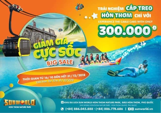 HON THOM CABLE CAR SENSATIONS FOR JUST VND300,000