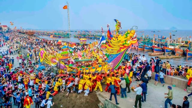 Lễ hội cầu ngư Hậu Lộc: Nét đẹp tín ngưỡng vùng biển Thanh Hóa