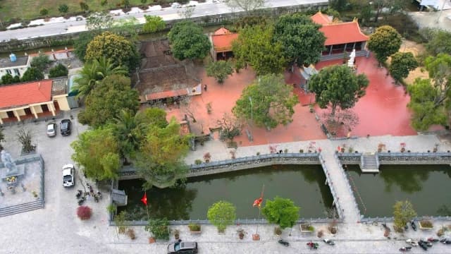 Toàn cảnh di tích lịch sử đền thờ Tô Hiến Thành tại xứ Thanh