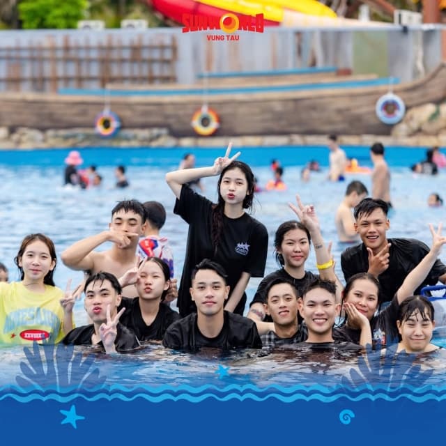 Chỉ 100k, học sinh – sinh viên thỏa sức “quẩy trọn” công viên nước Sun World Vung Tau