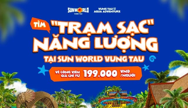 Sun World Vung Tau công bố giá vé khai trương từ 199.000 đồng