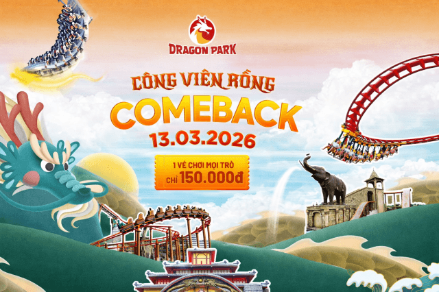 Công viên Rồng Sun World Ha Long mở cửa trở lại, giá vé chỉ 150.000 đồng